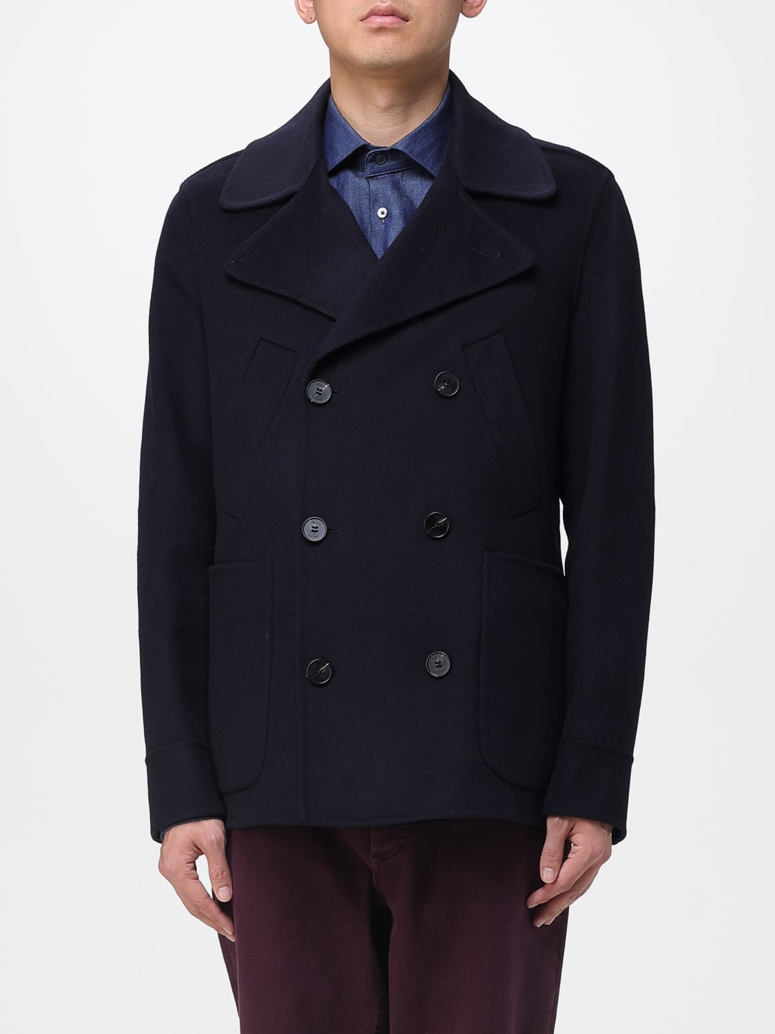 PALTÒ COAT: Coat men PaltÒ, Blue - Img 1