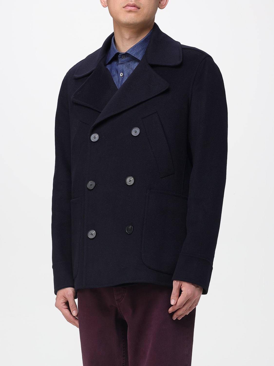 PALTÒ COAT: Coat men PaltÒ, Blue - Img 3