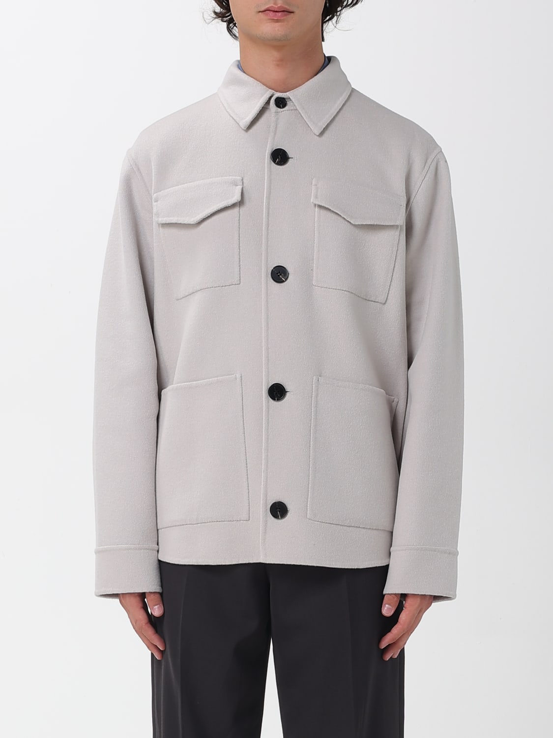 PALTÒ COAT: Jacket men PaltÒ, White - Img 1