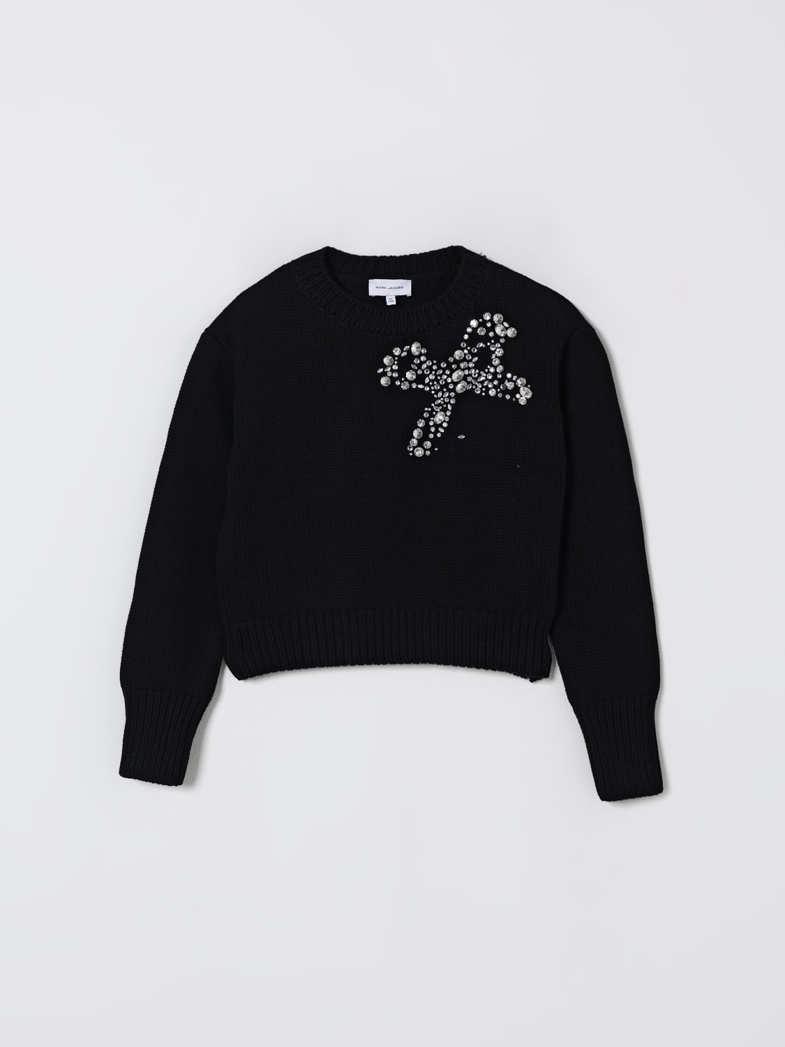 LITTLE MARC JACOBS PULL: Pull enfant Little Marc Jacobs, Noir - Img 1