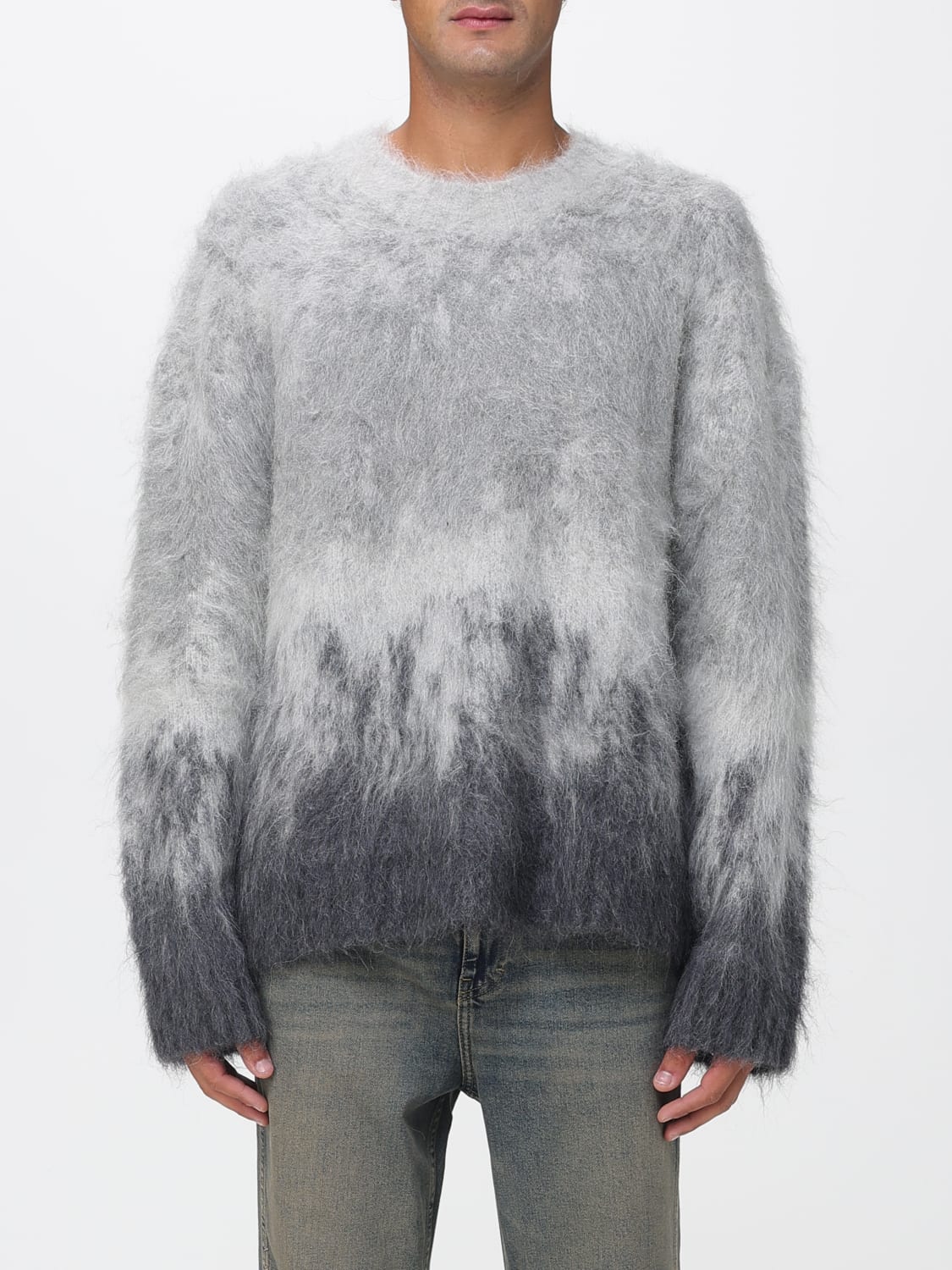 REPRESENT SWEATER: Sweater men Represent, Grey - Img 1