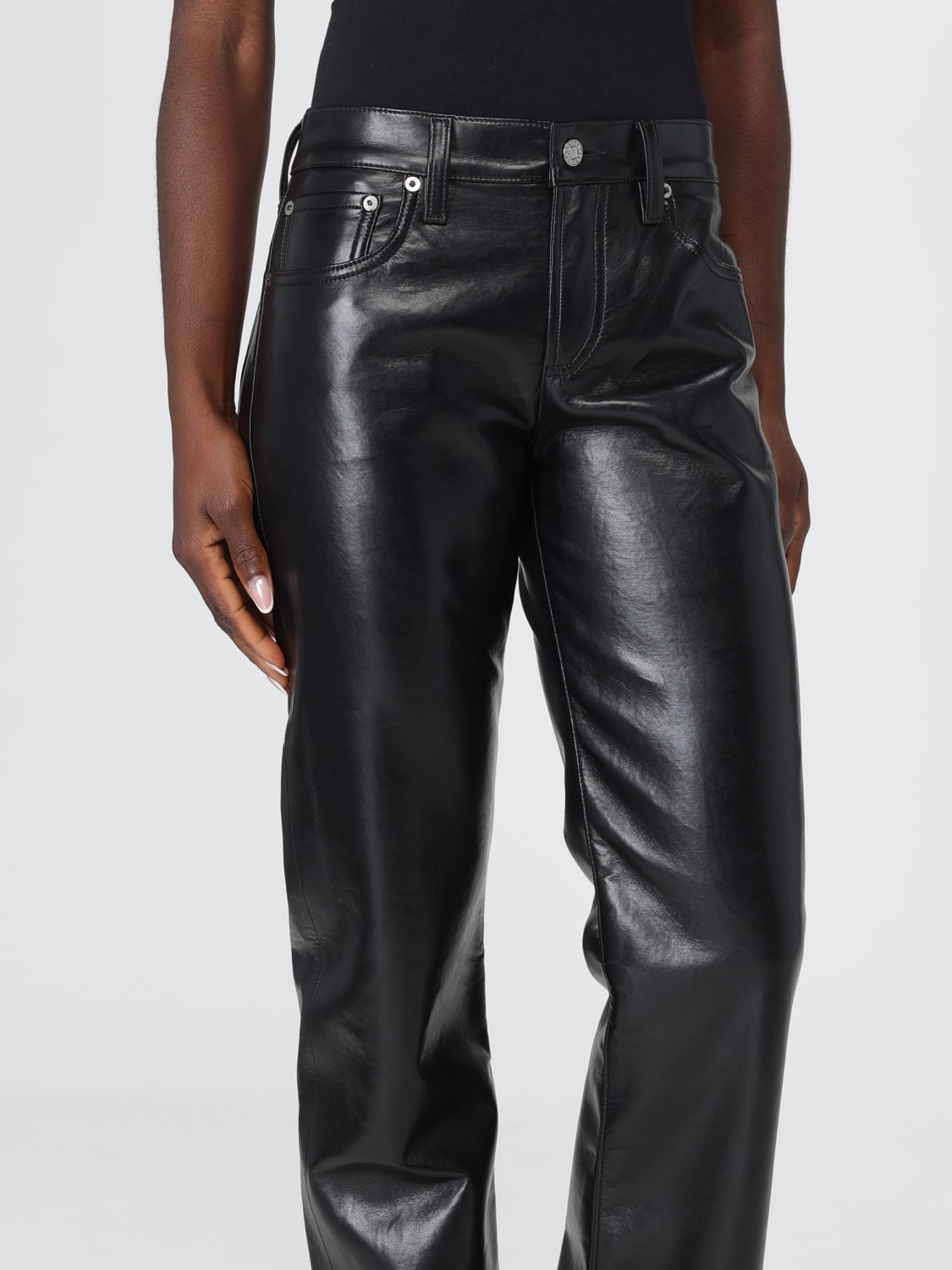 AGOLDE PANTS: Agolde women's pants, Black 1 - Img 4