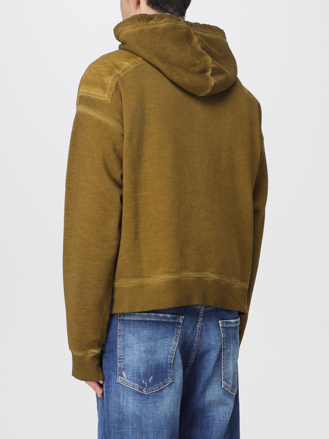 DSQUARED2 SWEATSHIRT: Sweatshirt herren Dsquared2, Braun - Img 3