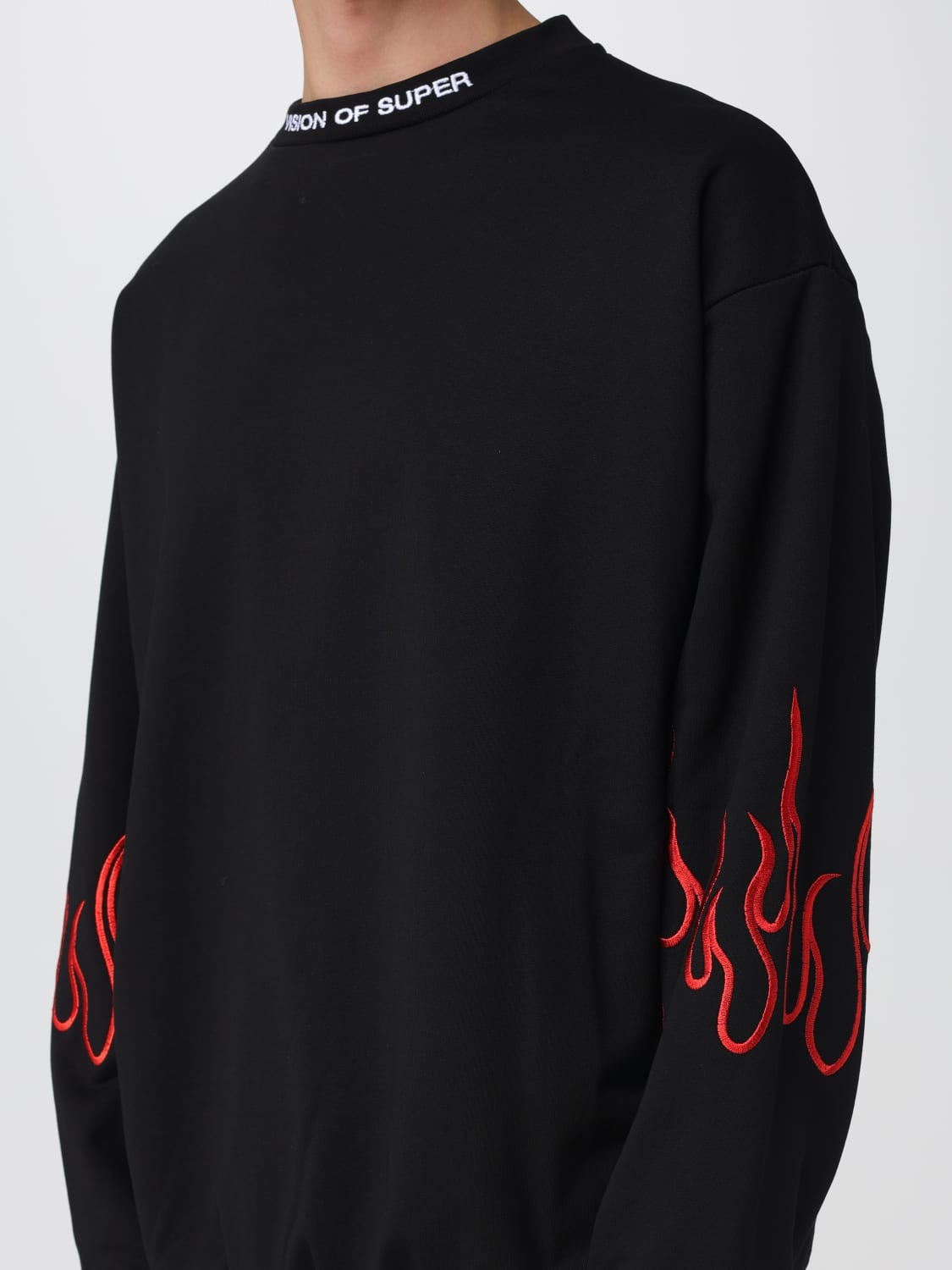 VISION OF SUPER SUDADERA: Sudadera hombre Vision Of Super, Negro 1 - Img 3