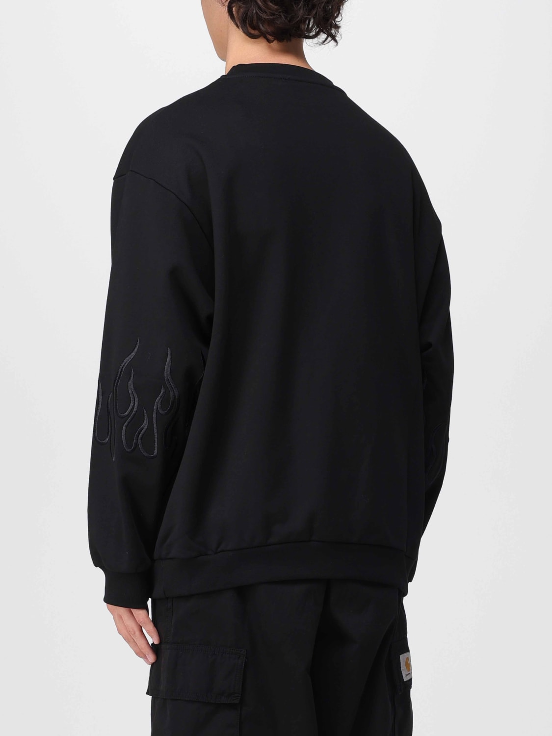 VISION OF SUPER SUDADERA: Sudadera hombre Vision Of Super, Negro 2 - Img 2