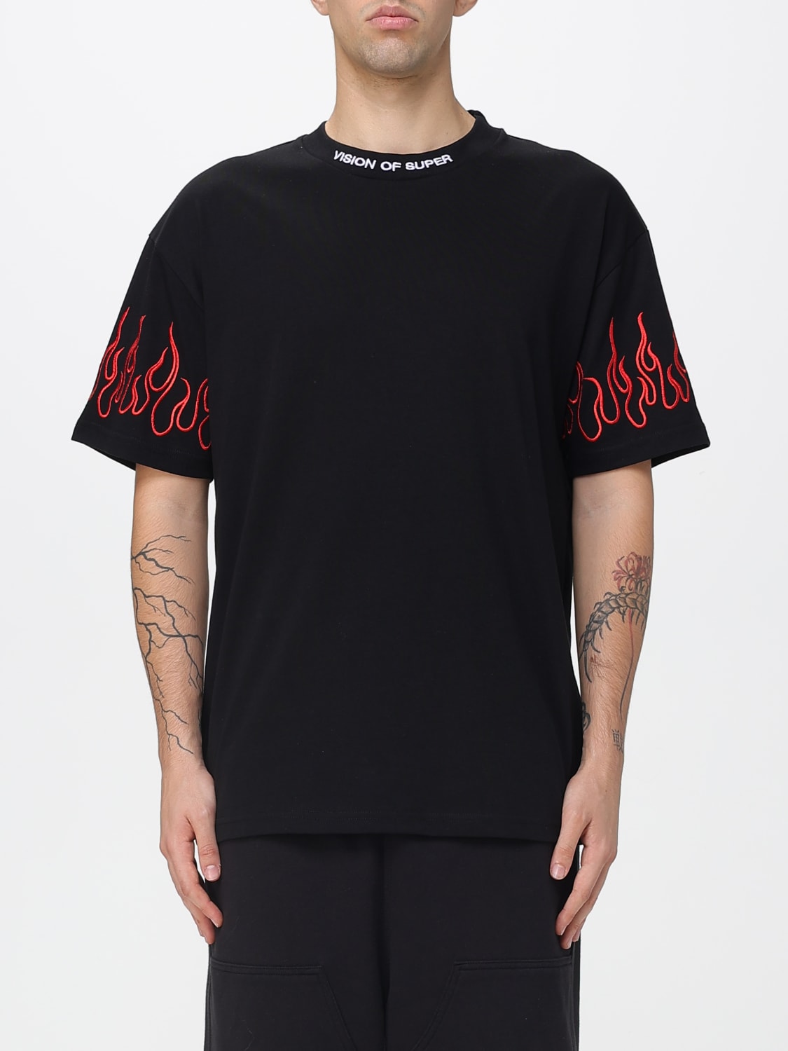VISION OF SUPER T-SHIRT: T-shirt homme Vision Of Super, Noir - Img 1