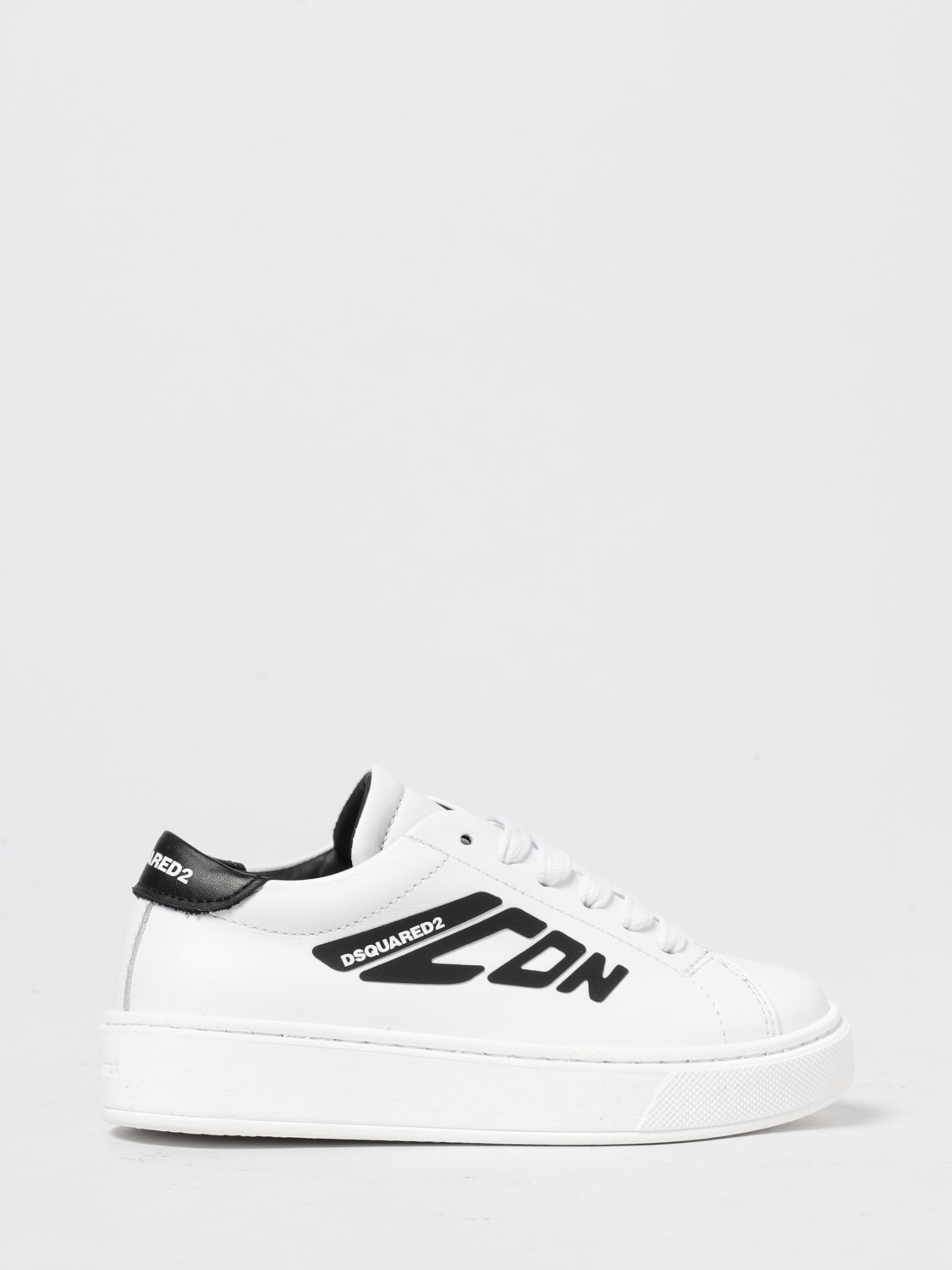 DSQUARED2 SNEAKERS: Shoes kids Dsquared2, White - Img 1