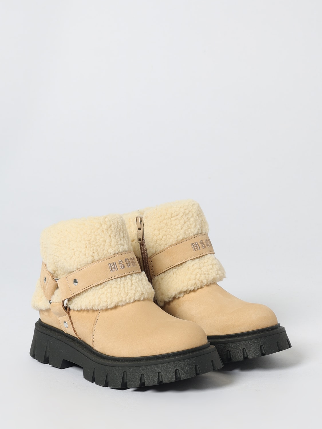 MSGM KIDS SCHUHE: Schuhe kinder MSGM Kids, Camel - Img 2