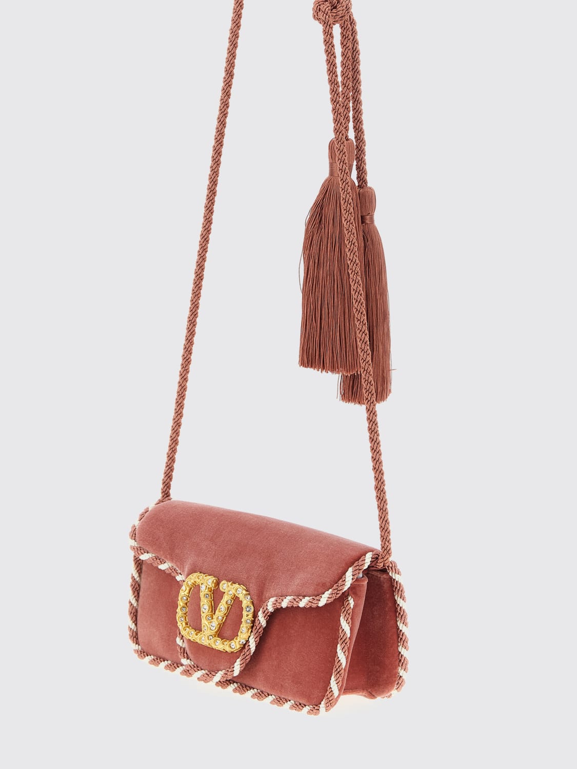 VALENTINO GARAVANI MINI BOLSO: Bolso de mano mujer Valentino, Rosa - Img 4