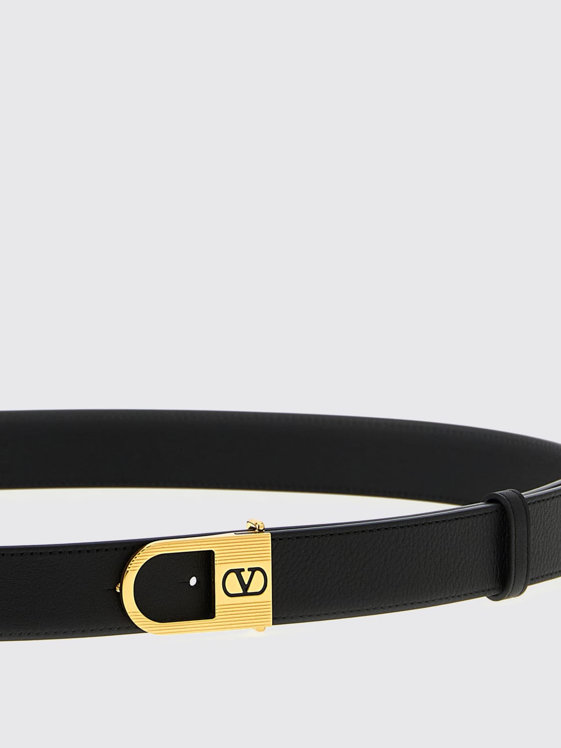 VALENTINO GARAVANI BELT: Belt men Valentino, Black - Img 3