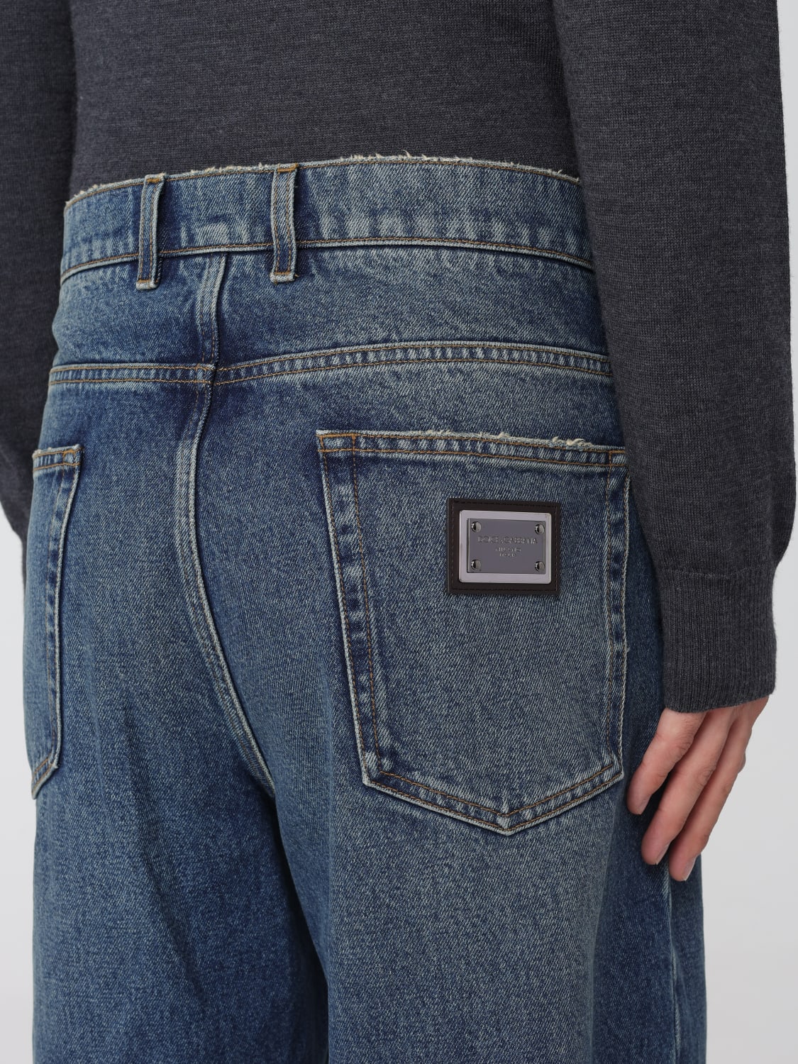 DOLCE & GABBANA JEANS: Jeans men Dolce & Gabbana, Blue - Img 5