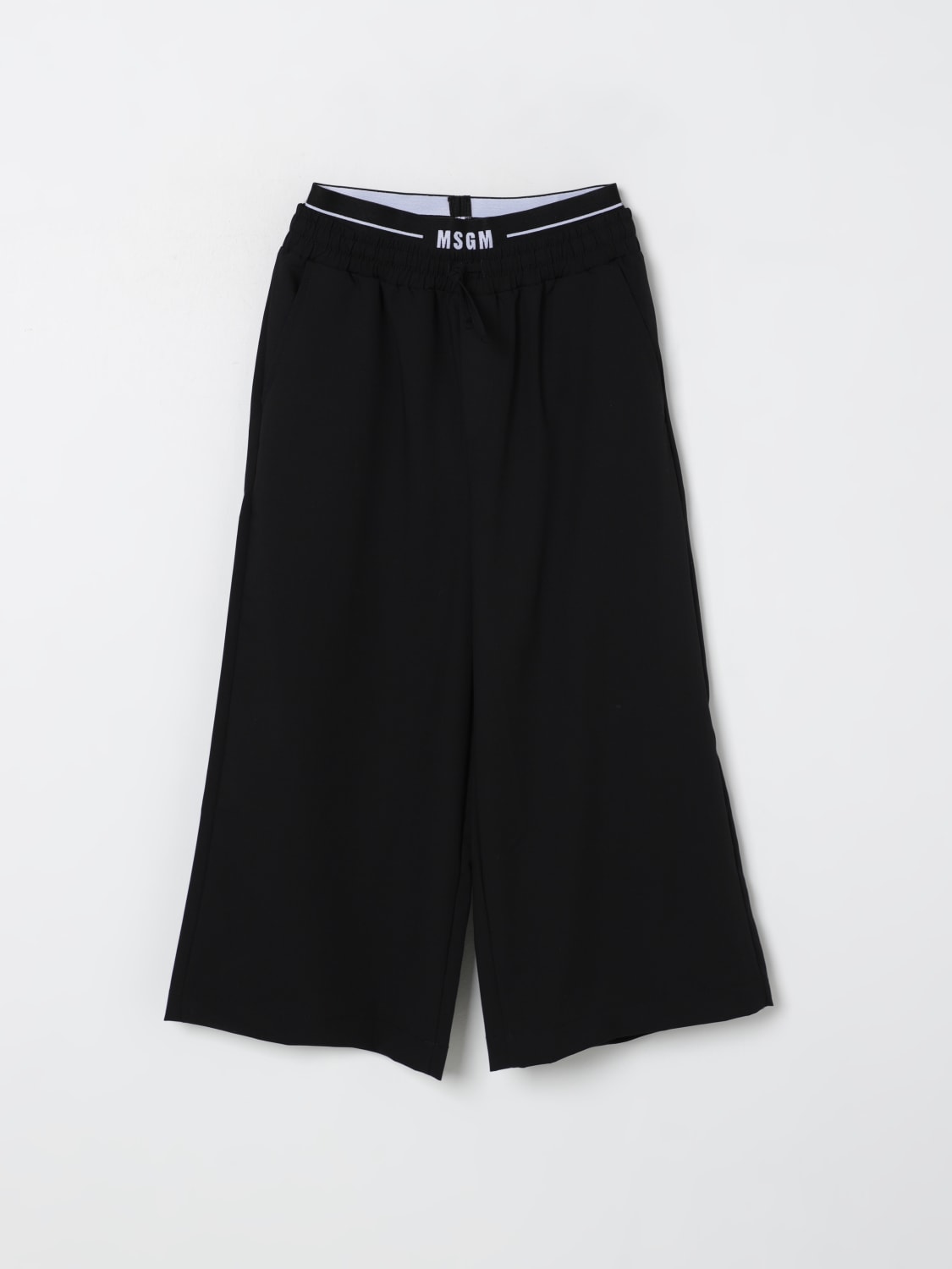 MSGM KIDS PANTALONES: Pantalones niños MSGM Kids, Negro - Img 1