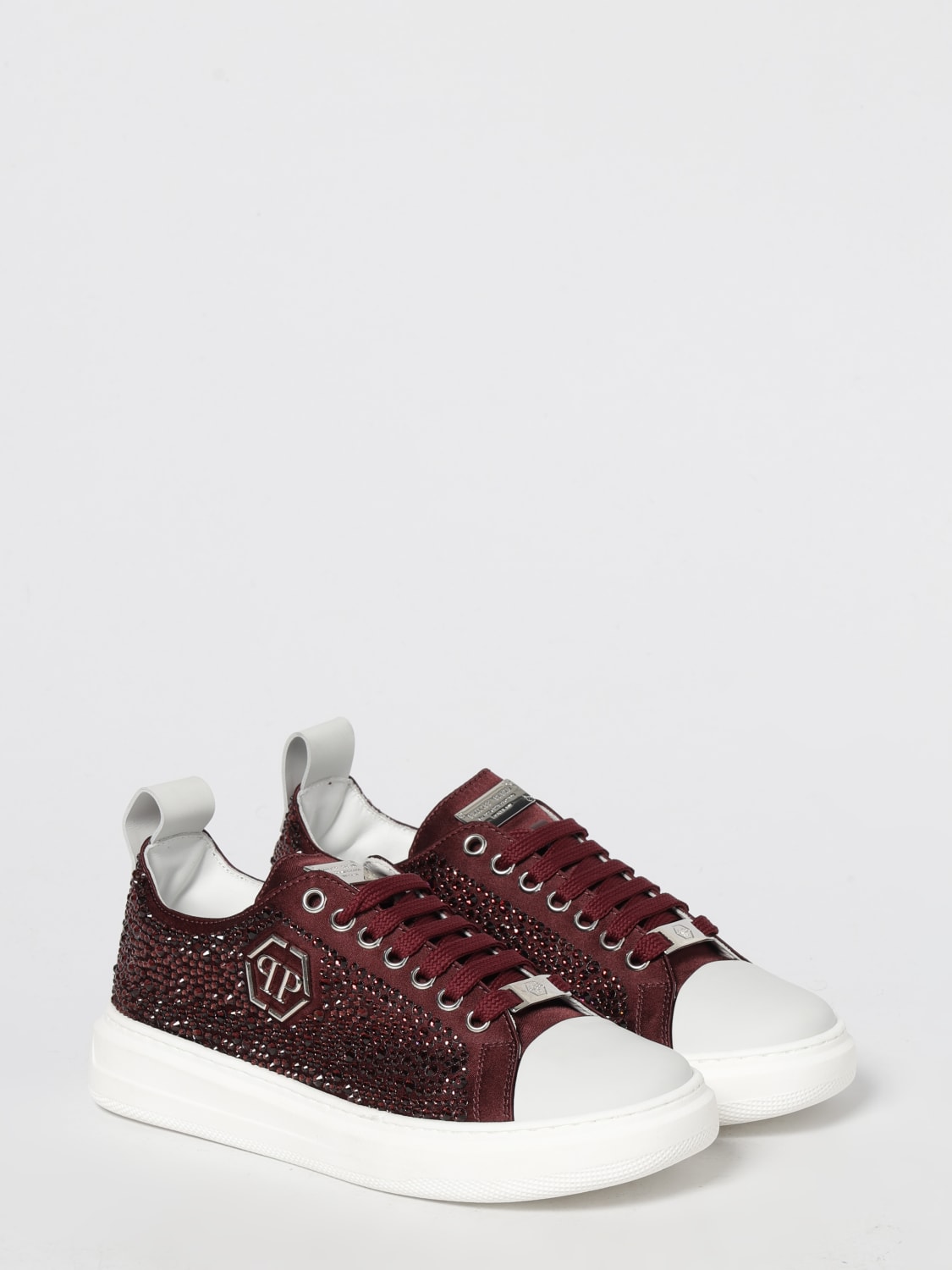 PHILIPP PLEIN SNEAKERS: Schuhe kinder Philipp Plein, Weiss 1 - Img 2