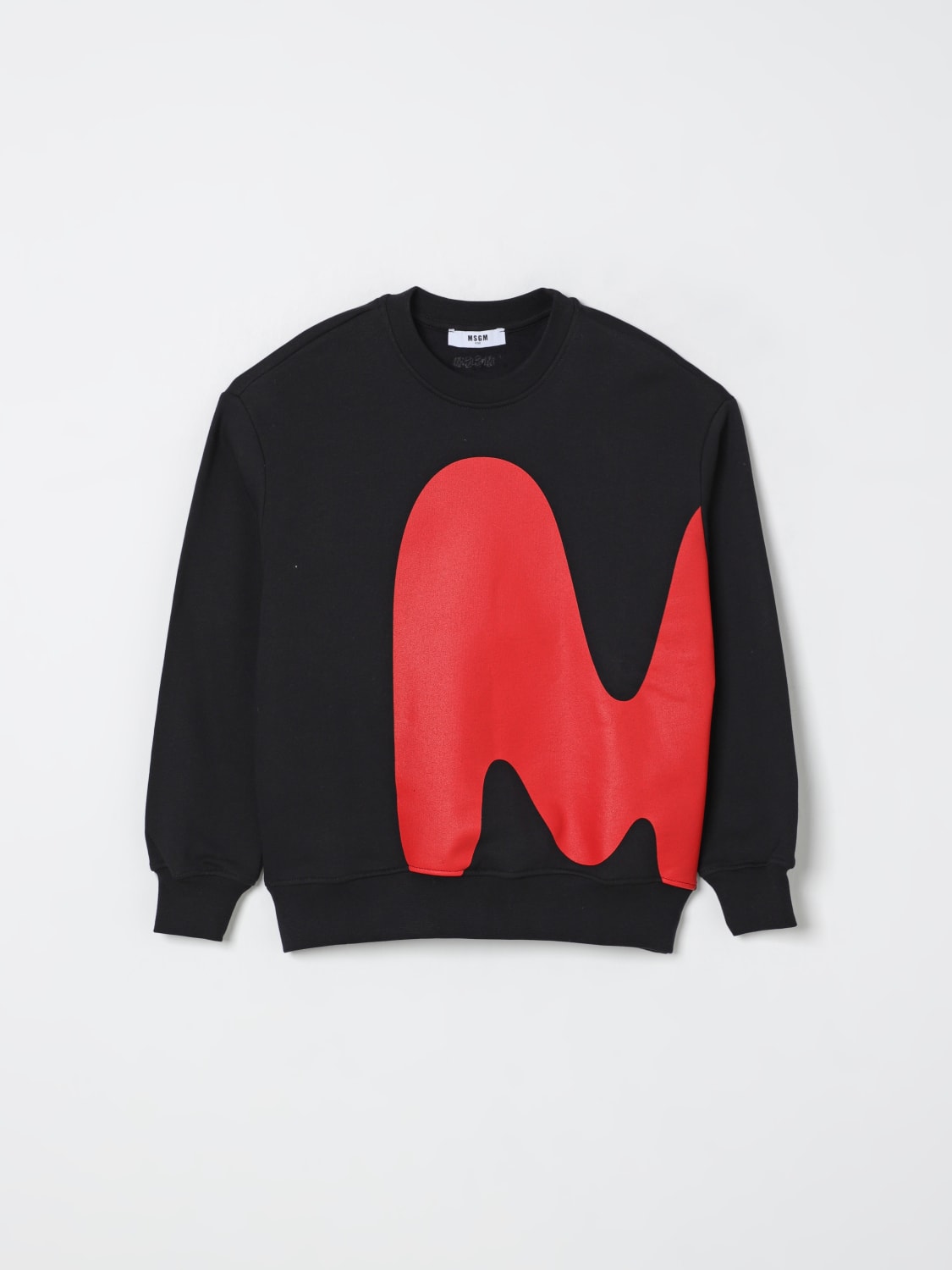 MSGM KIDS PULLOVER: Pullover kinder MSGM Kids, Schwarz - Img 1