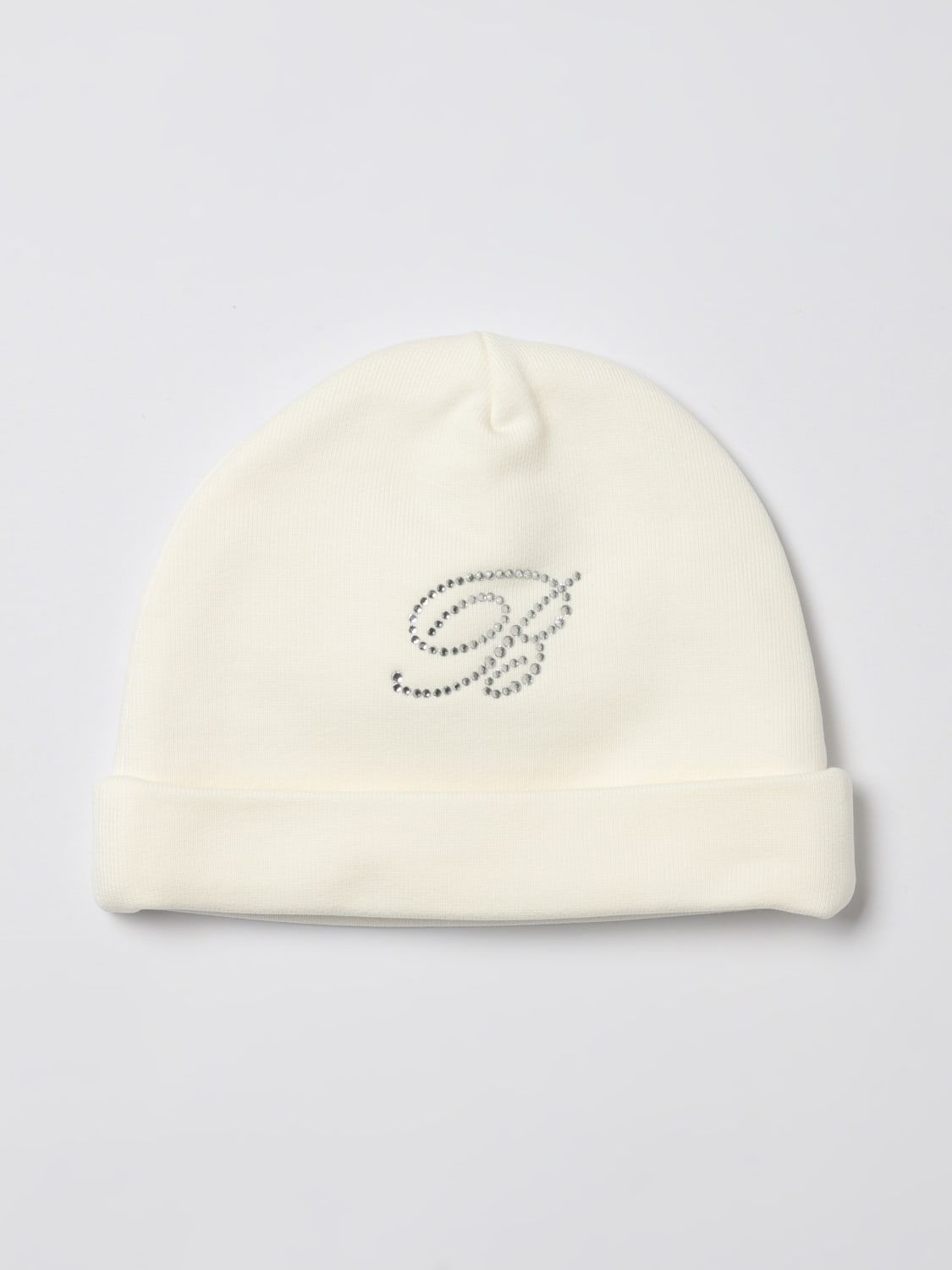 MISS BLUMARINE GORRO: Gorro niños Miss Blumarine, Nata - Img 1