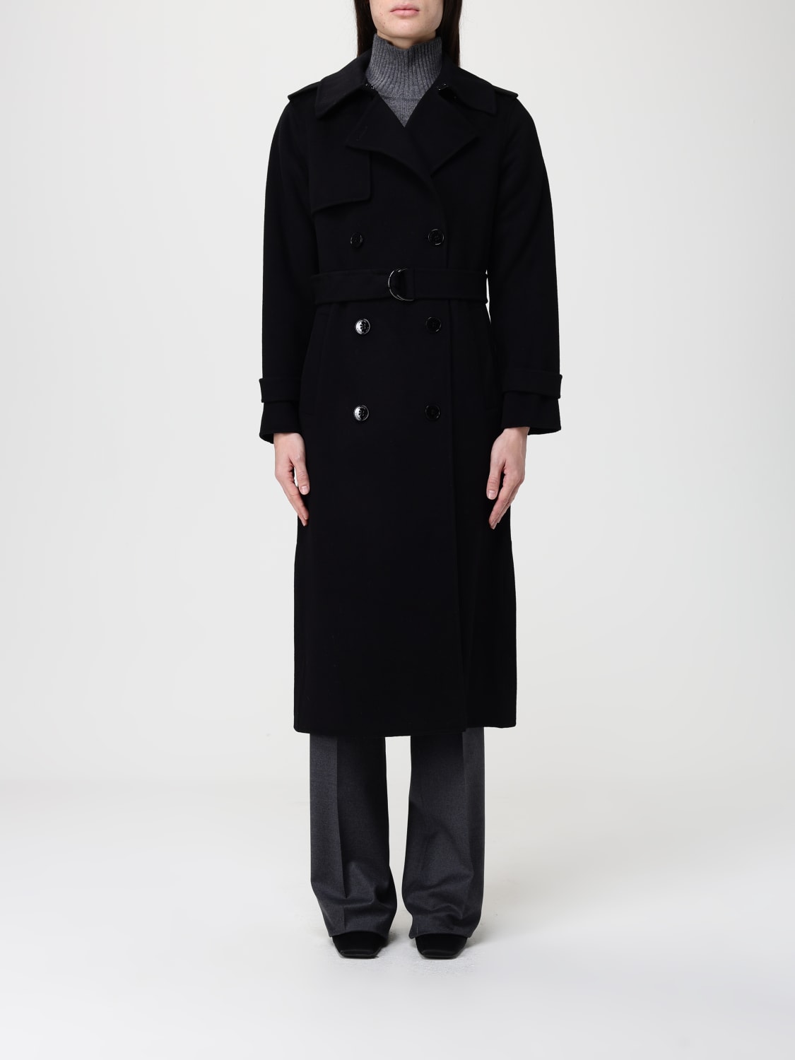 MICHAEL KORS COAT: Coat woman Michael Kors, Black - Img 1