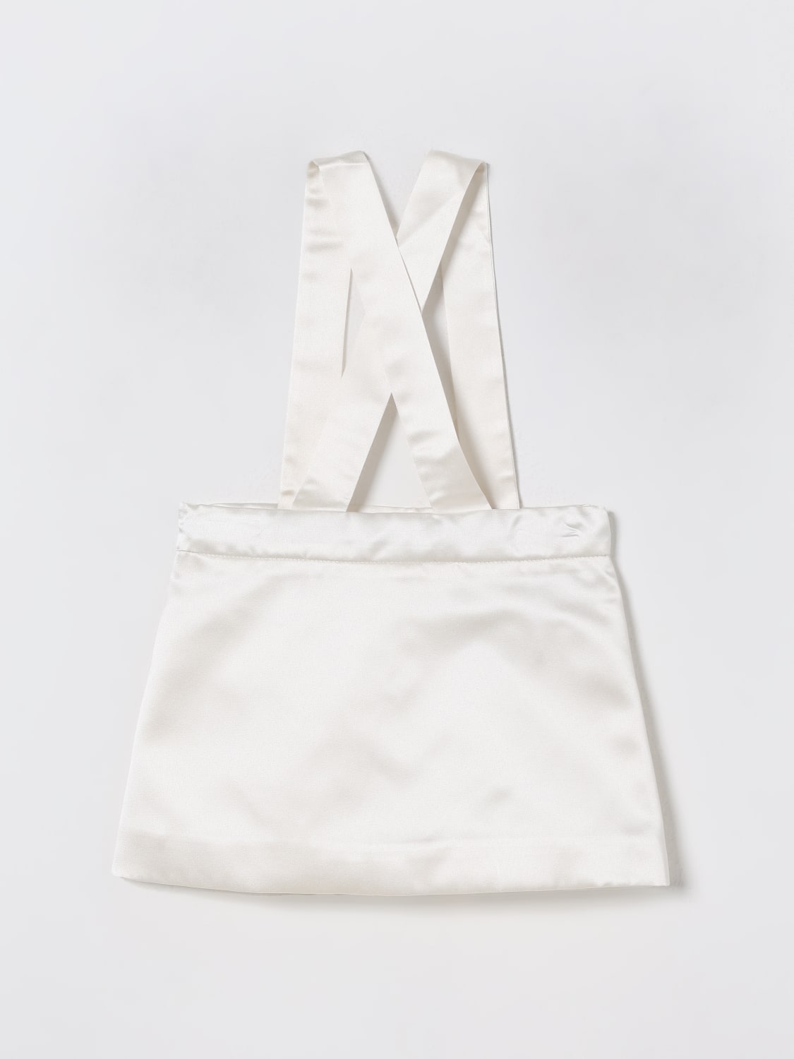 MISS BLUMARINE JUPE: Jupe enfant Miss Blumarine, Jaune Crème - Img 2