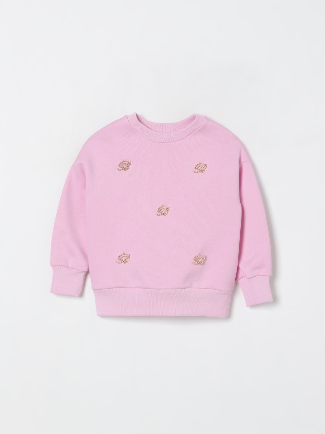 MISS BLUMARINE SWEATER: Sweater kids Miss Blumarine, Pink - Img 1