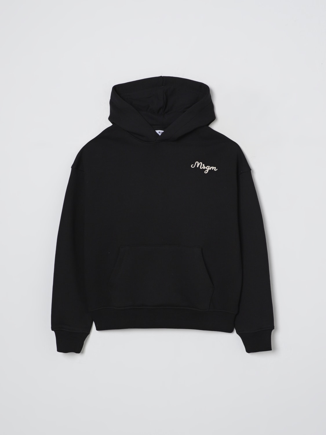 MSGM KIDS SWEATER: Sweater kids MSGM Kids, Black - Img 1