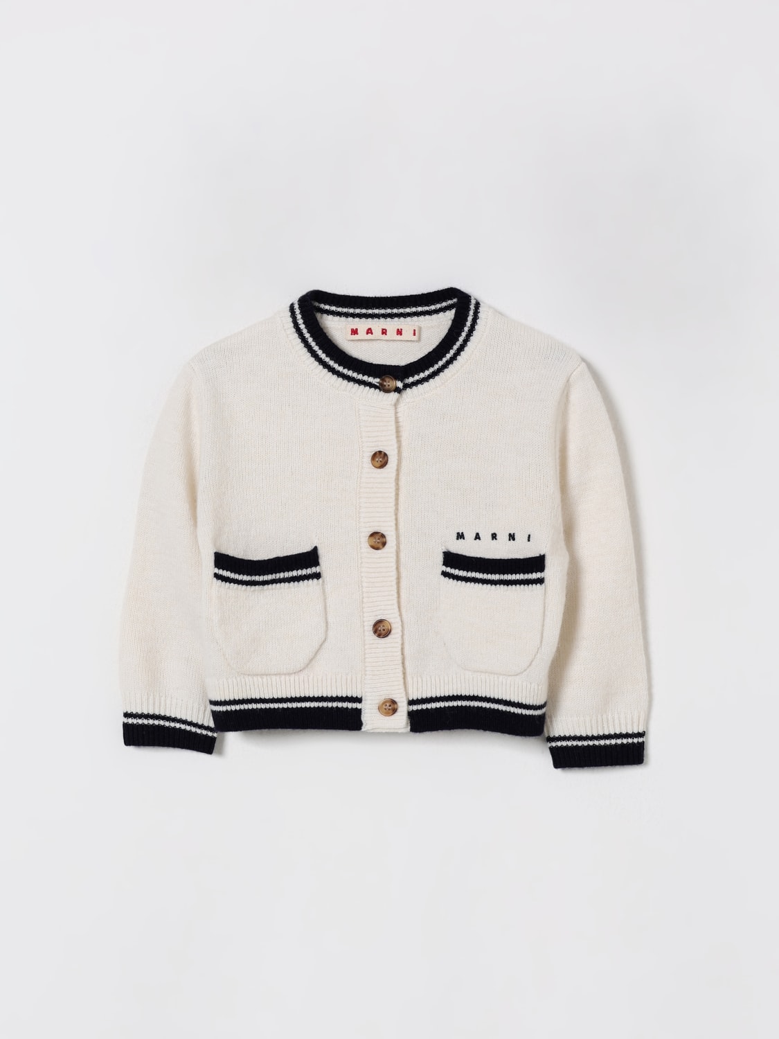 MARNI SWEATER: Sweater kids Marni, Yellow Cream - Img 1