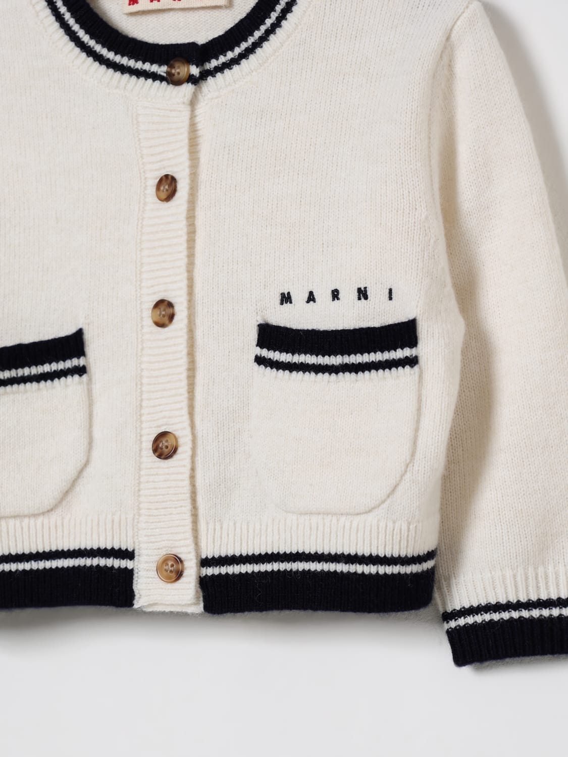 MARNI SWEATER: Sweater kids Marni, Yellow Cream - Img 3