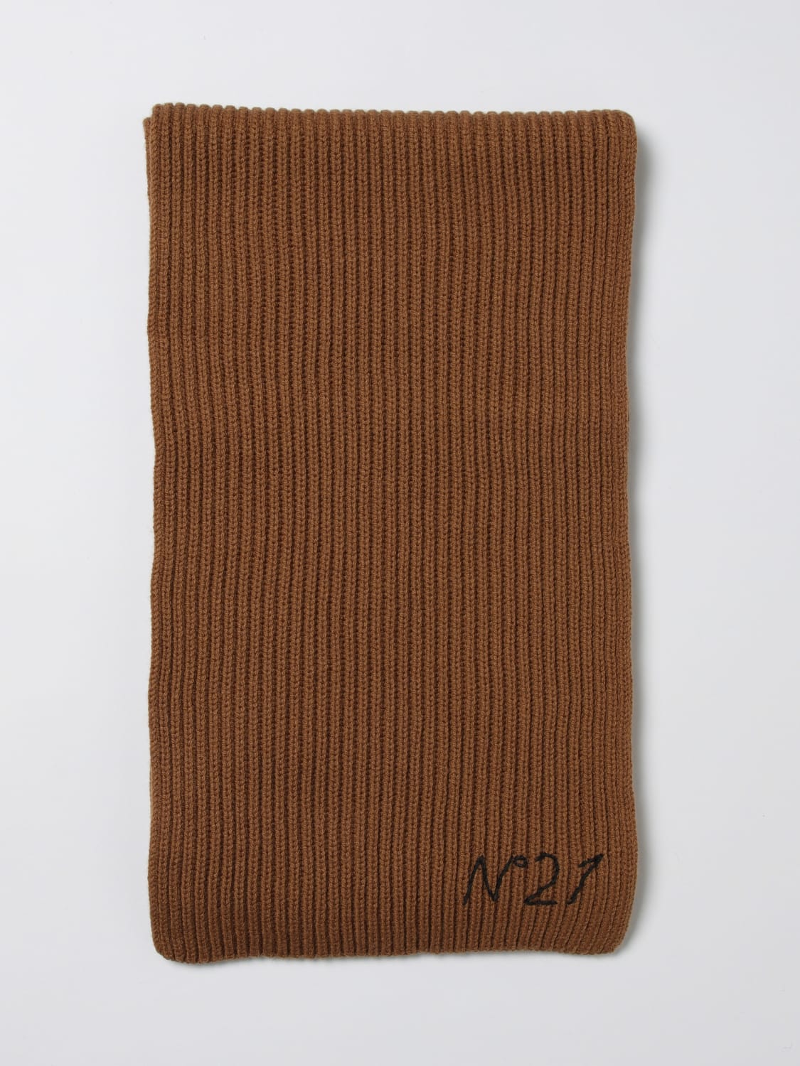 N° 21 BUFANDA: Bufanda niños N° 21, Camello - Img 1