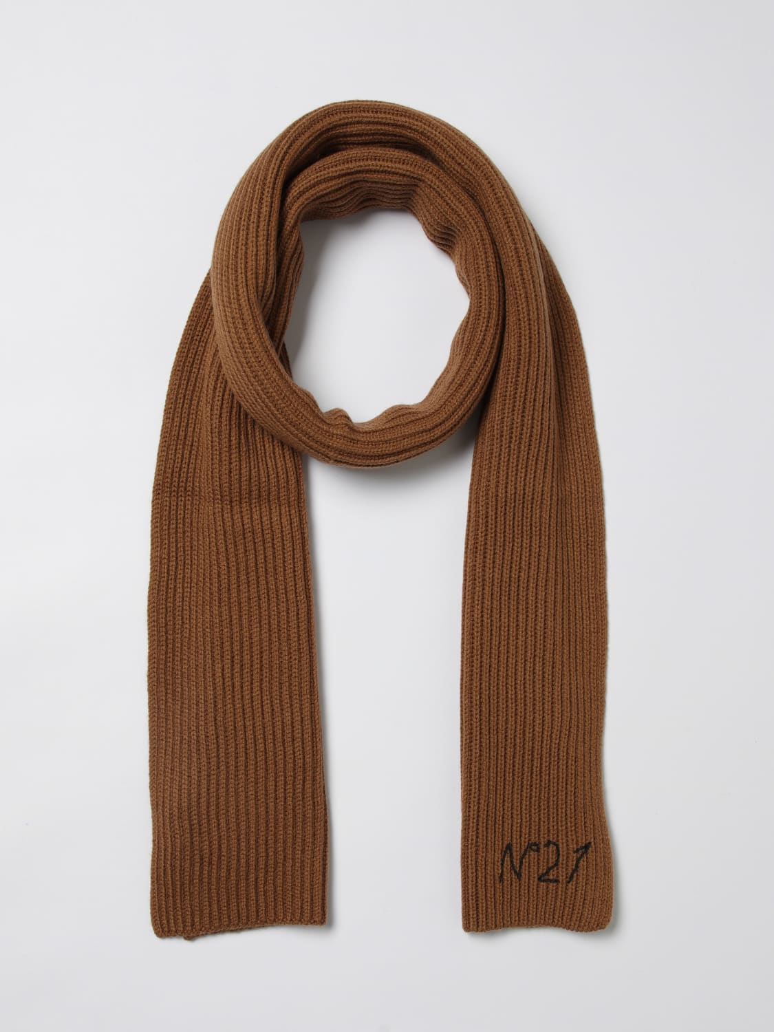 N° 21 BUFANDA: Bufanda niños N° 21, Camello - Img 2