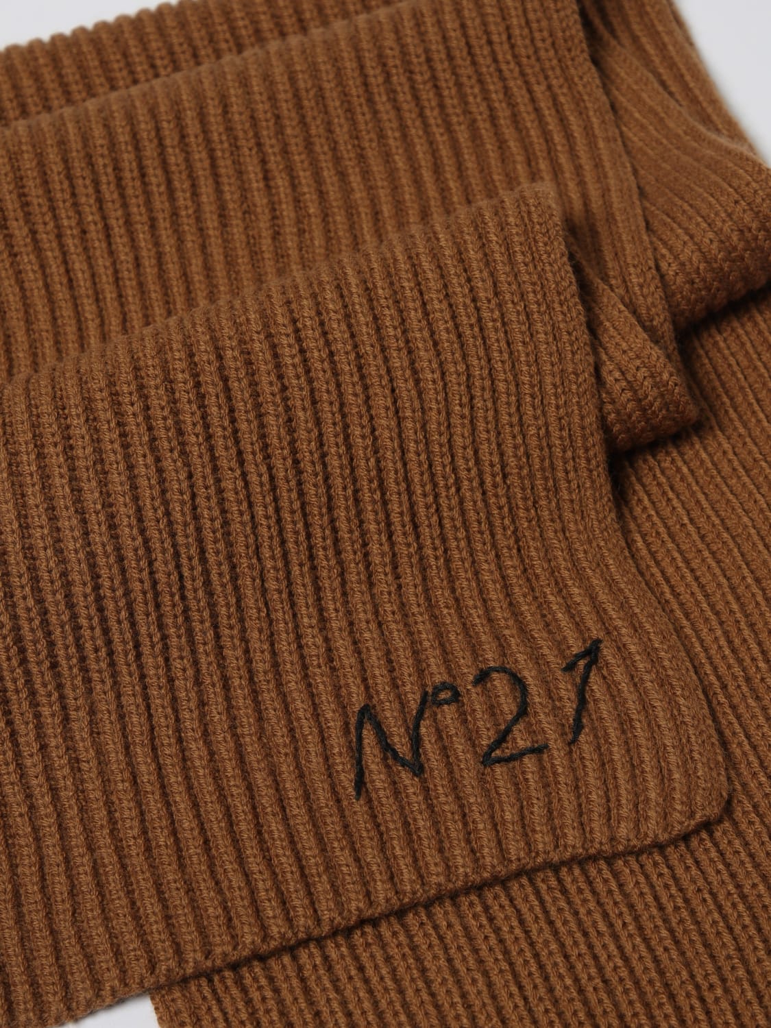 N° 21 BUFANDA: Bufanda niños N° 21, Camello - Img 3