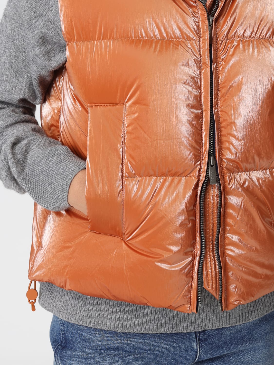 K-WAY WESTE: Mantel damen K-way, Orange - Img 4