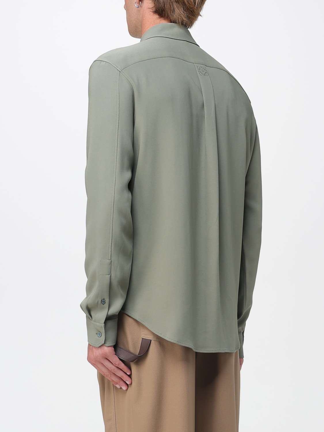 LOEWE SHIRT: Shirt men Loewe, Green - Img 3