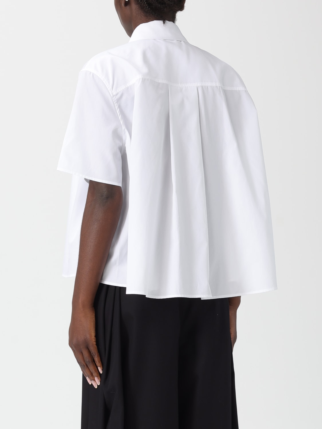 LOEWE HEMDBLUSE: Rock damen Loewe, Weiß - Img 3