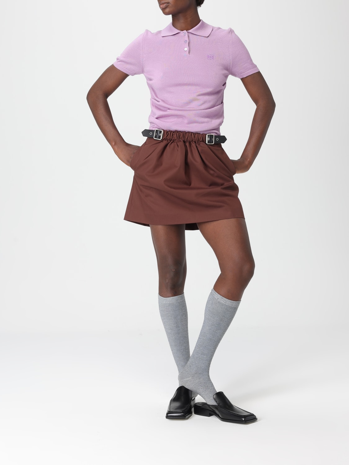 LOEWE POLO: Polo damen Loewe, Lila - Img 2