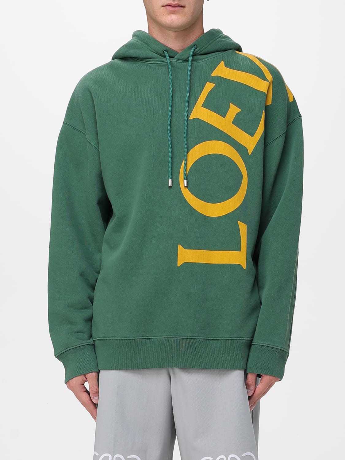 LOEWE SWEATSHIRT: Sweatshirt men Loewe, Green - Img 1
