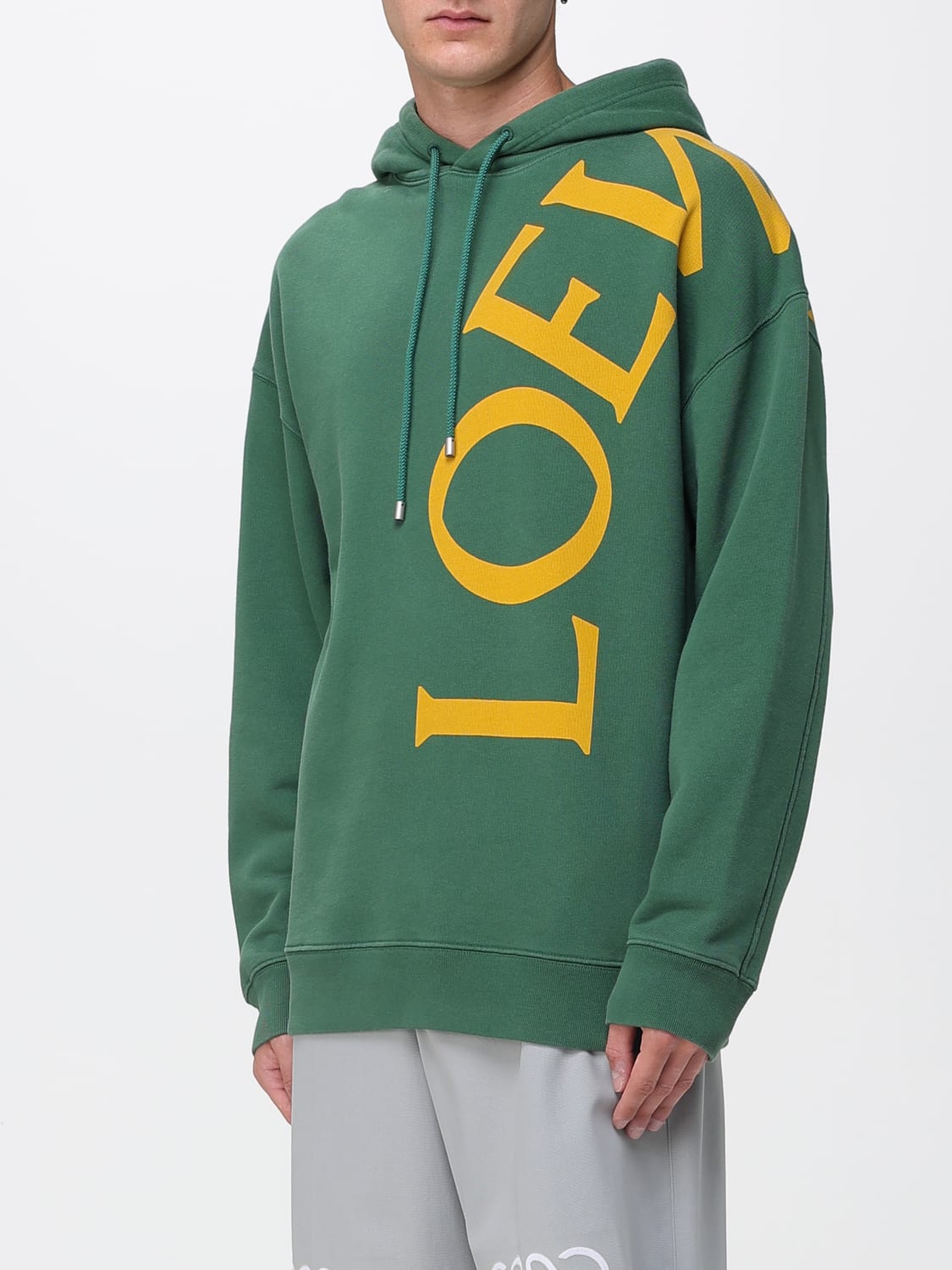 LOEWE SWEATSHIRT: Sweatshirt men Loewe, Green - Img 4