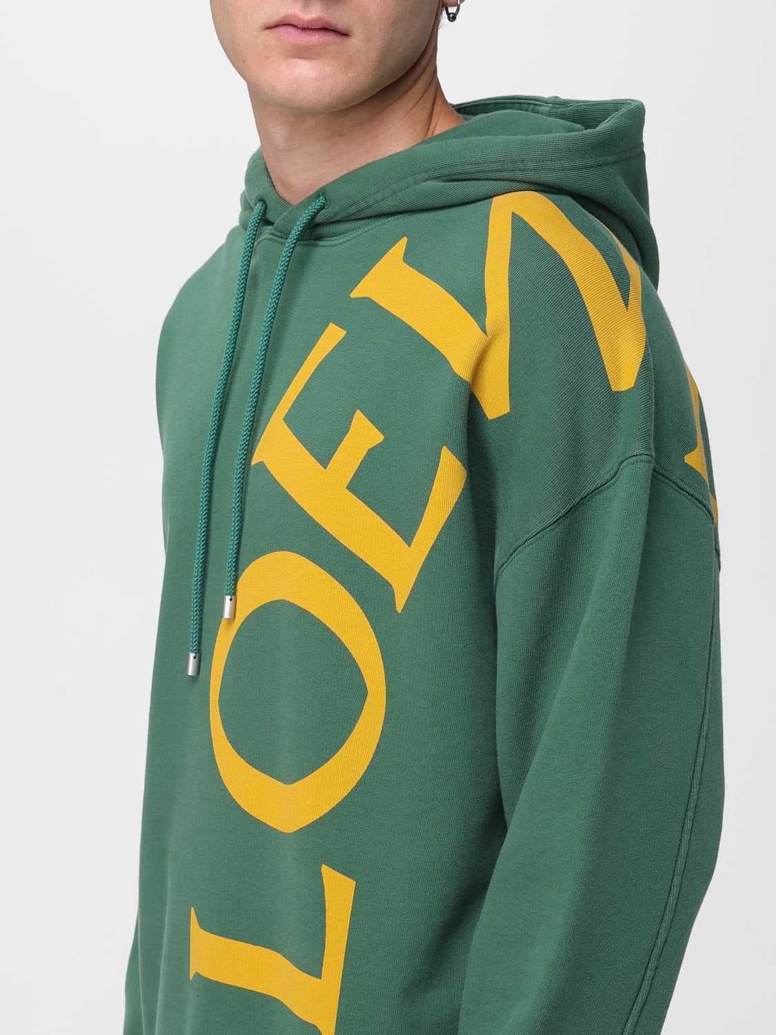LOEWE SWEATSHIRT: Sweatshirt men Loewe, Green - Img 5