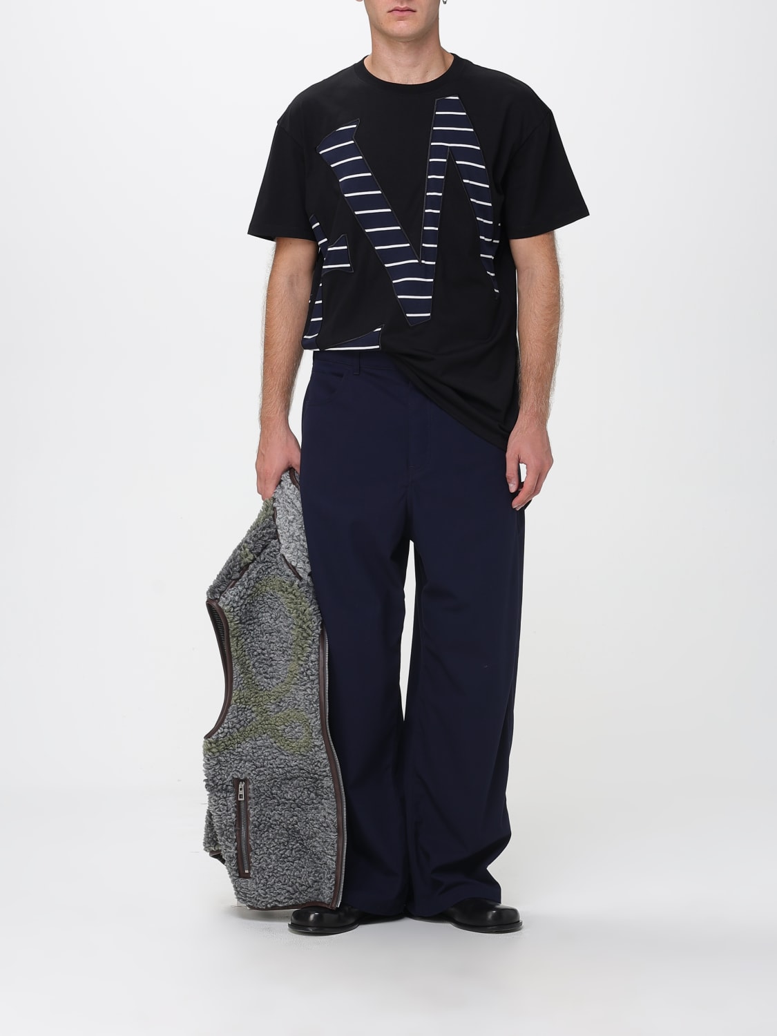 LOEWE T-SHIRT: Polo shirt men Loewe, Black - Img 2