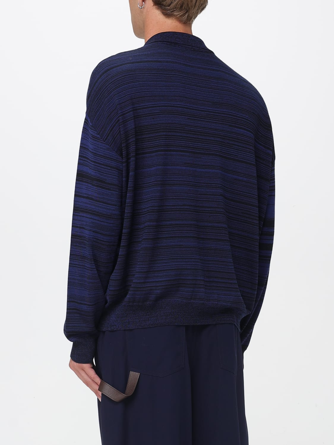 LOEWE POLO SHIRT: Polo shirt men Loewe, Blue - Img 3