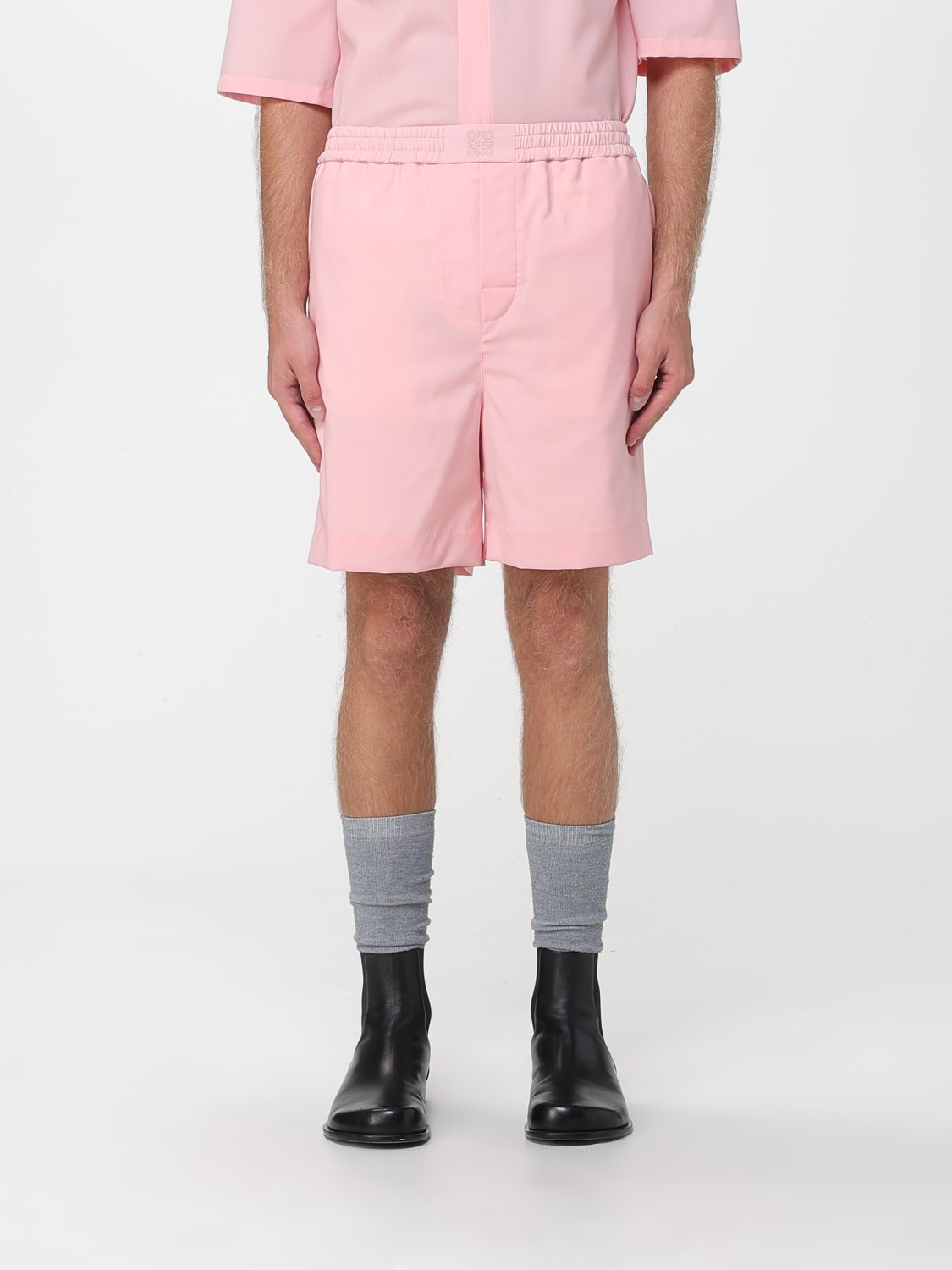 LOEWE SHORTS: Shorts men Loewe, Pink - Img 1