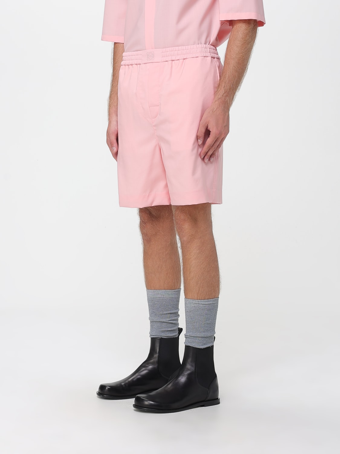 LOEWE SHORTS: Shorts men Loewe, Pink - Img 4
