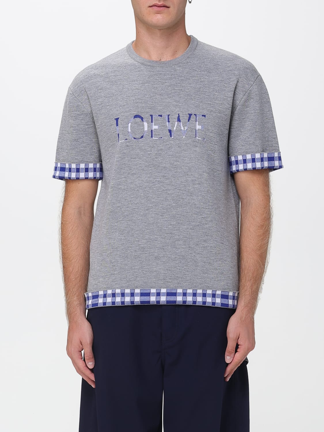 LOEWE CAMISETA: Polo hombre Loewe, Gris - Img 1