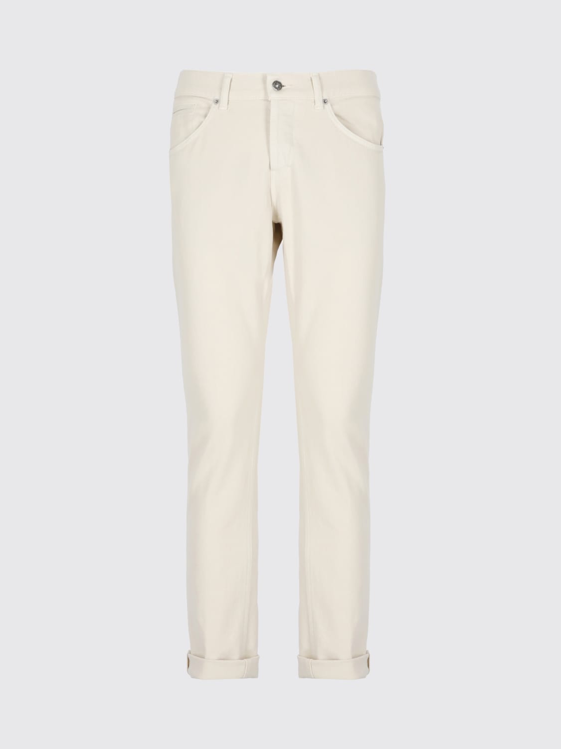 DONDUP JEANS: Jeans men Dondup, Ivory - Img 2