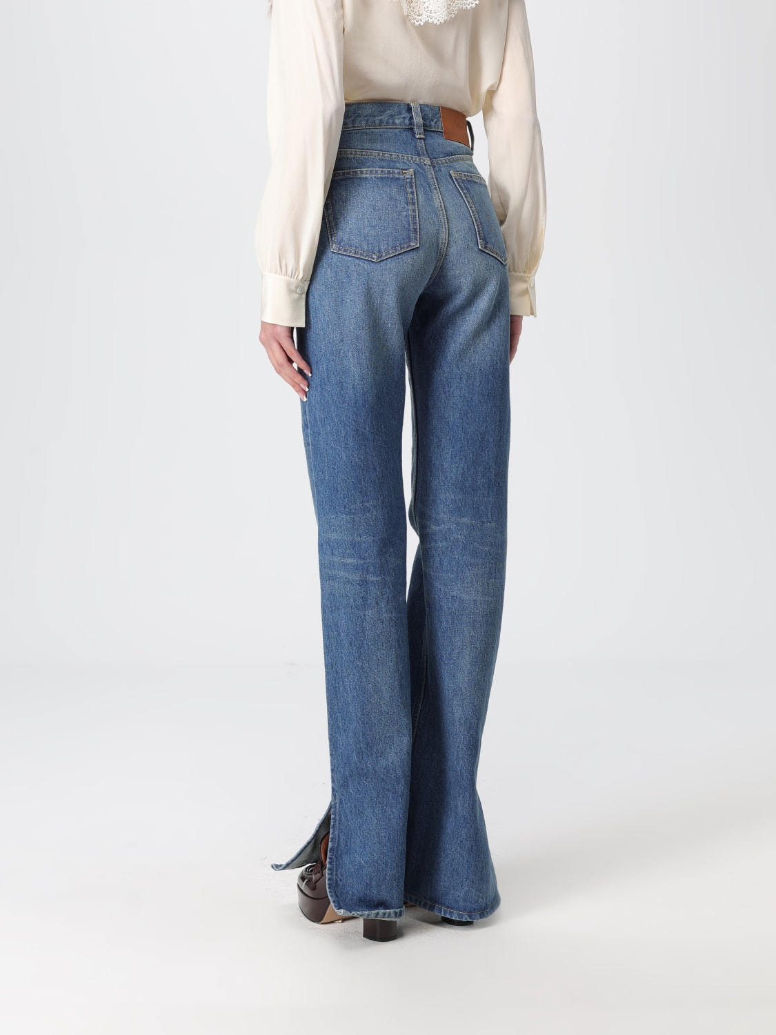 CHLOÉ JEANS: Jeans woman ChloÉ, Indigo - Img 3