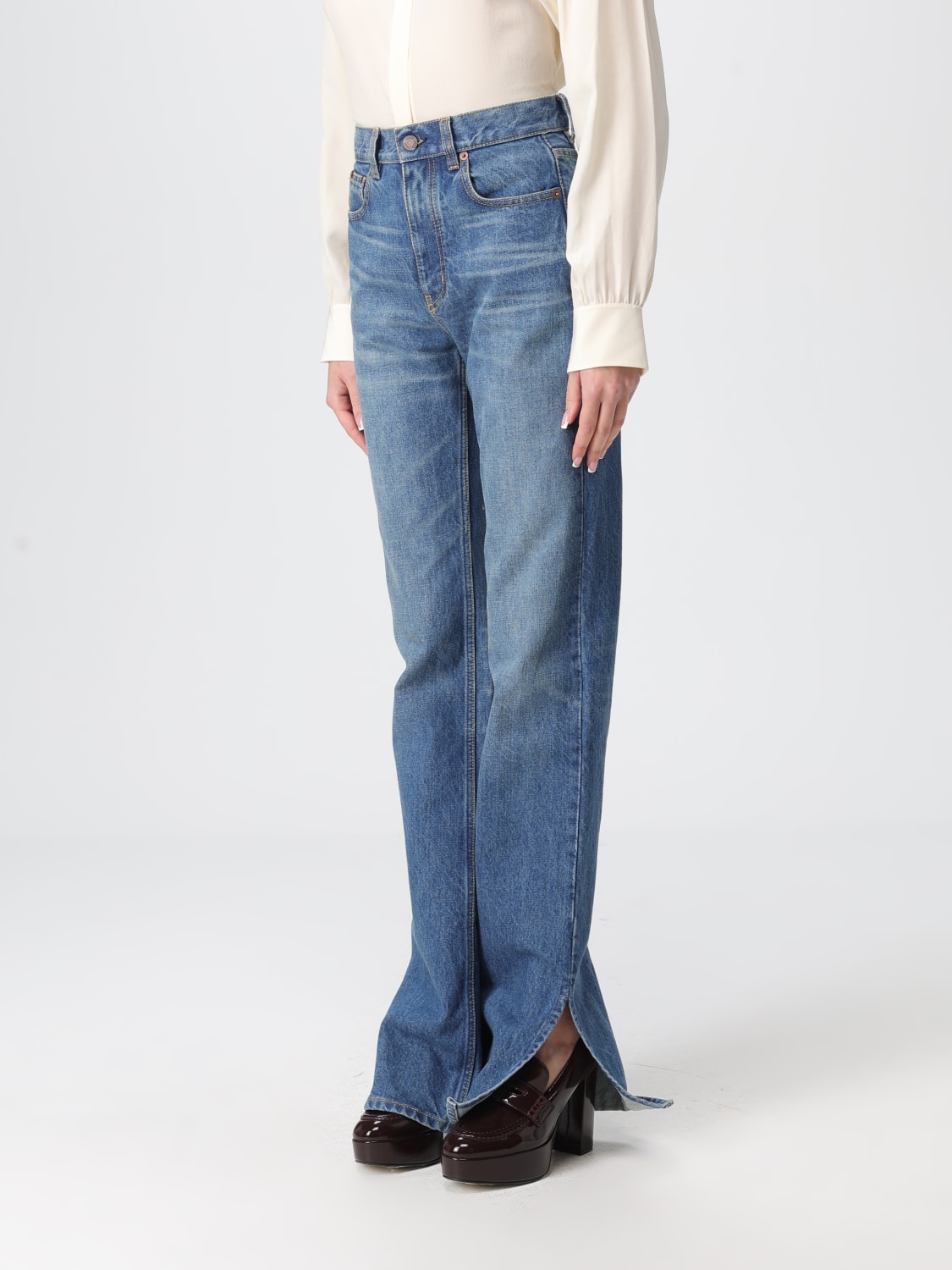 CHLOÉ JEANS: Jeans woman ChloÉ, Indigo - Img 4