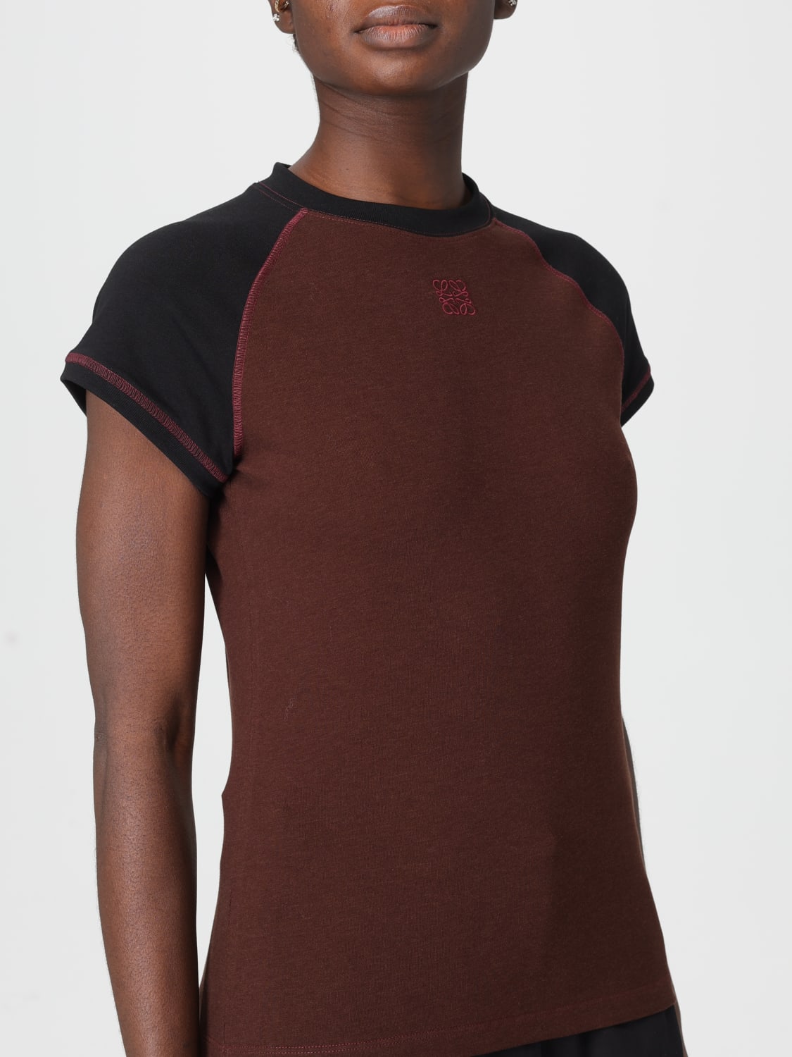 LOEWE T-SHIRT: T-shirt femme Loewe, Noir - Img 5