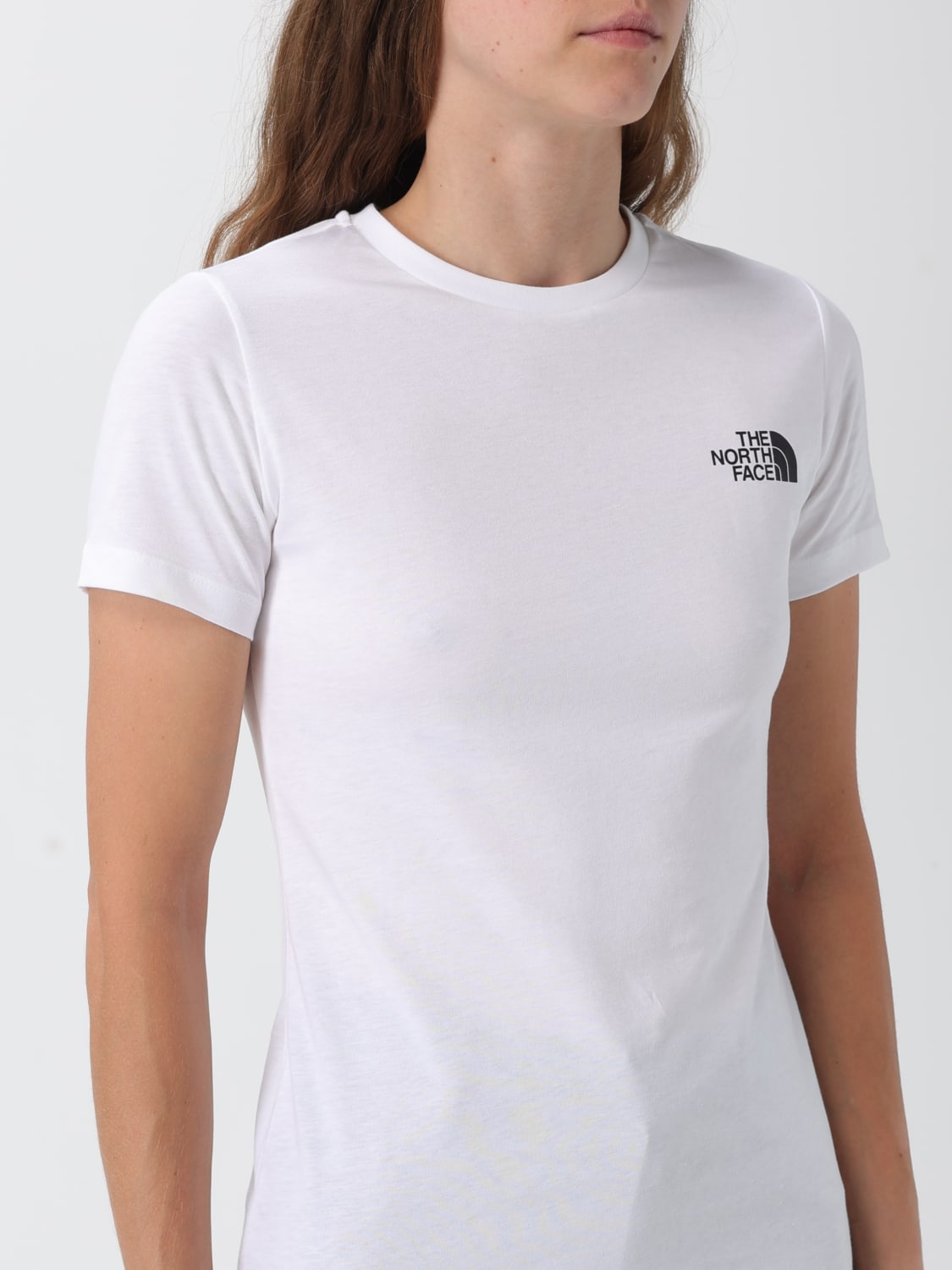 THE NORTH FACE T-SHIRT: T-shirt femme The North Face, Blanc - Img 3