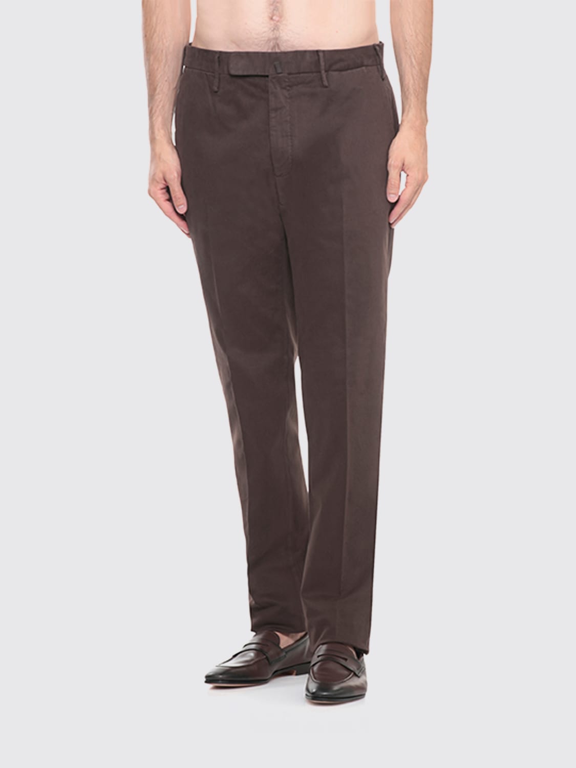 INCOTEX PANTS: Pants men Incotex, Brown - Img 1