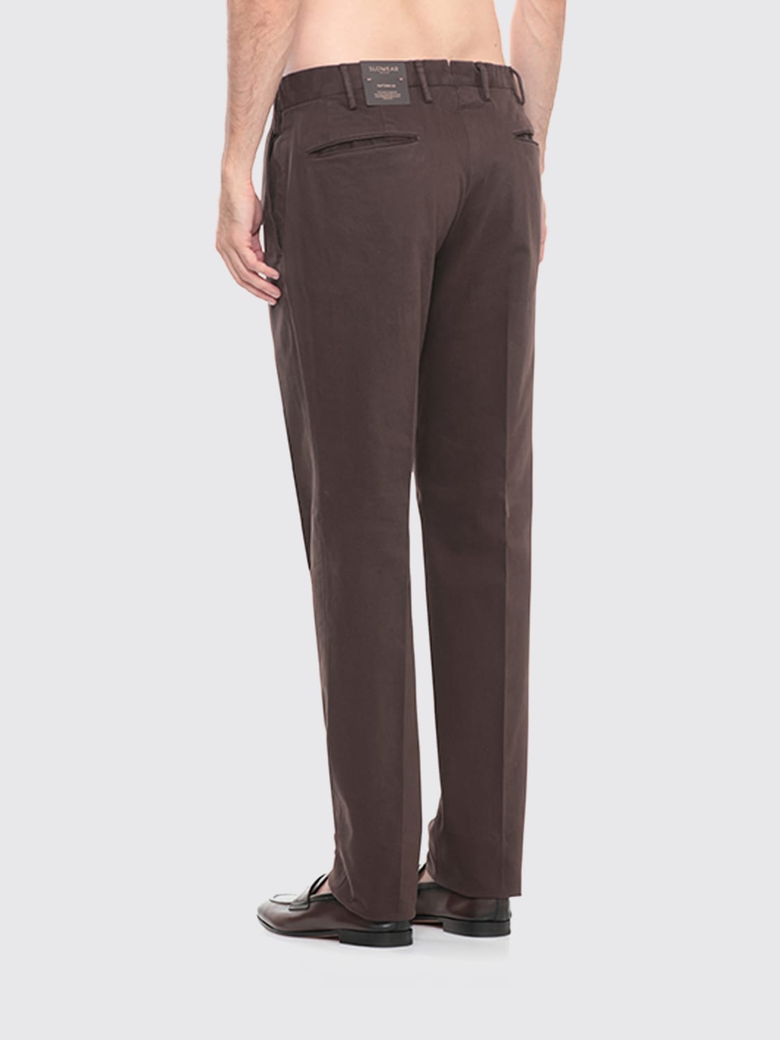 INCOTEX PANTS: Pants men Incotex, Brown - Img 3