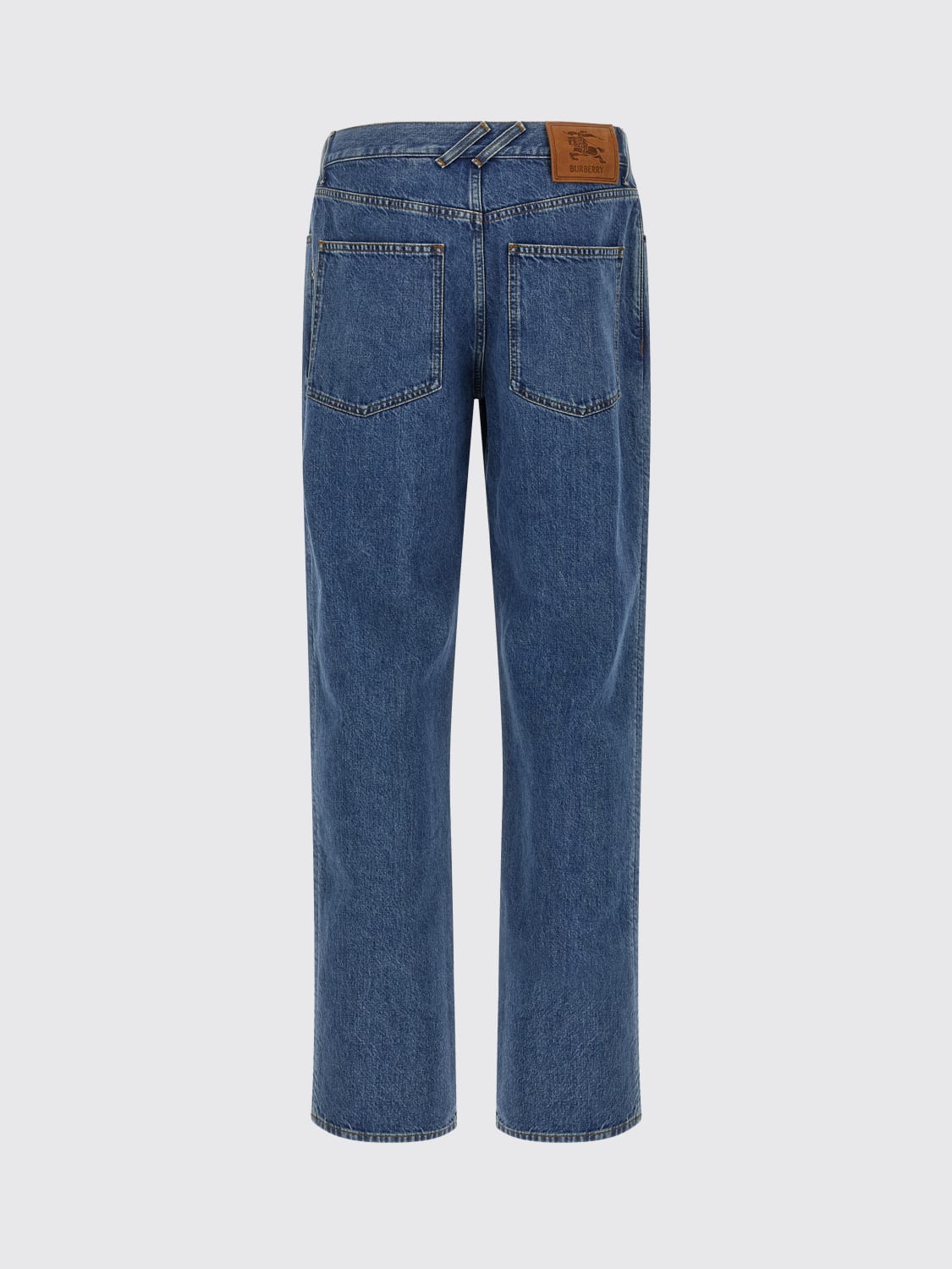 BURBERRY JEANS: Jeans men Burberry, Blue - Img 2