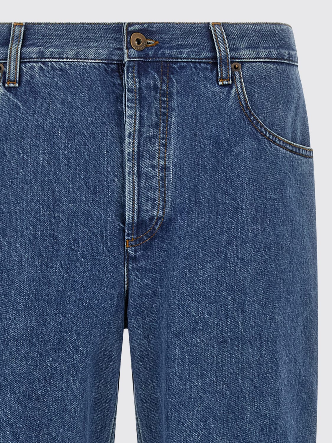 BURBERRY JEANS: Jeans men Burberry, Blue - Img 3