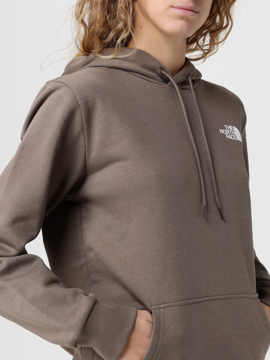 THE NORTH FACE FELPA: Felpa con cappuccio Simple Dome con logo The North Face, Marrone - Img 3